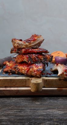 Spare-ribs à la marinade barbecue